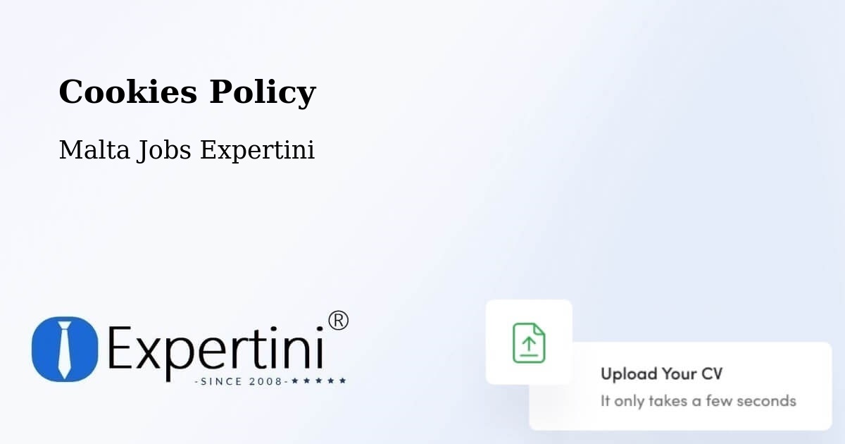 Cookie Policy – Żurrieq - Malta Jobs Expertini